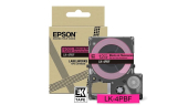  Original Epson LK-4PBF C53S672100 DirectLabel-Etiketten schwarz auf rosa fluorescent 